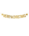 Frohe Weihnachten Papiergirlande