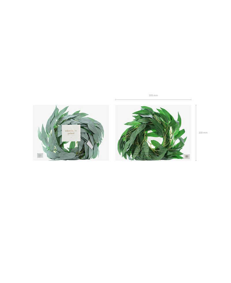 Garland with leaves Garland with leaves