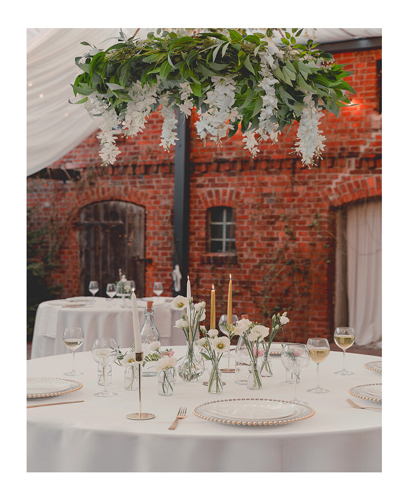 Guirlandas de folhas de salgueiro para decoração de casamento Guirlandas de folhas de salgueiro para decoração de casamento