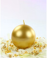 Candela con sfera d'oro