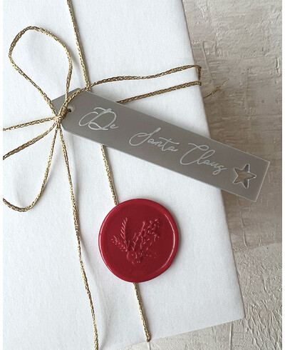 Tag para decoração de presente de Natal