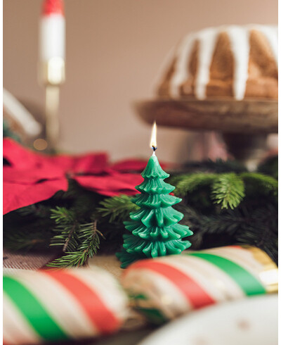 Velas da árvore de Natal