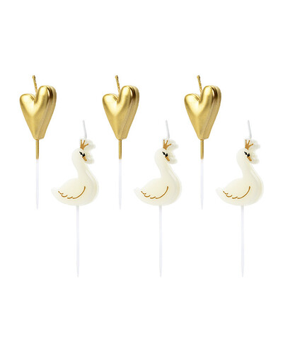 Candele del cigno e del cuore