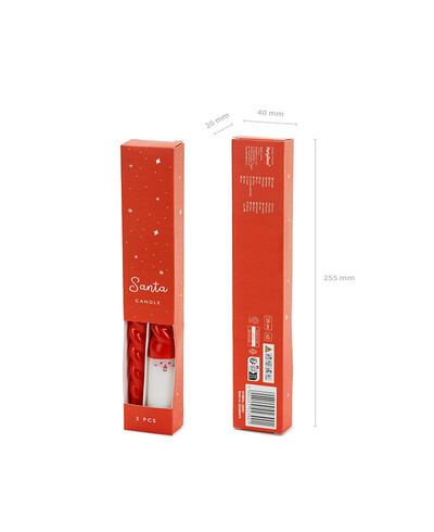 Vente de bougies de Noël originales Père Noël