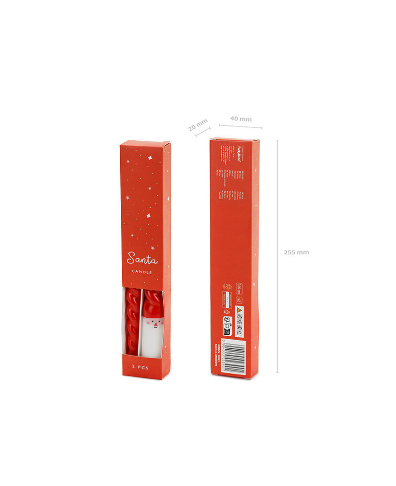 Vente de bougies de Noël originales Père Noël Vente de bougies de Noël originales Père Noël