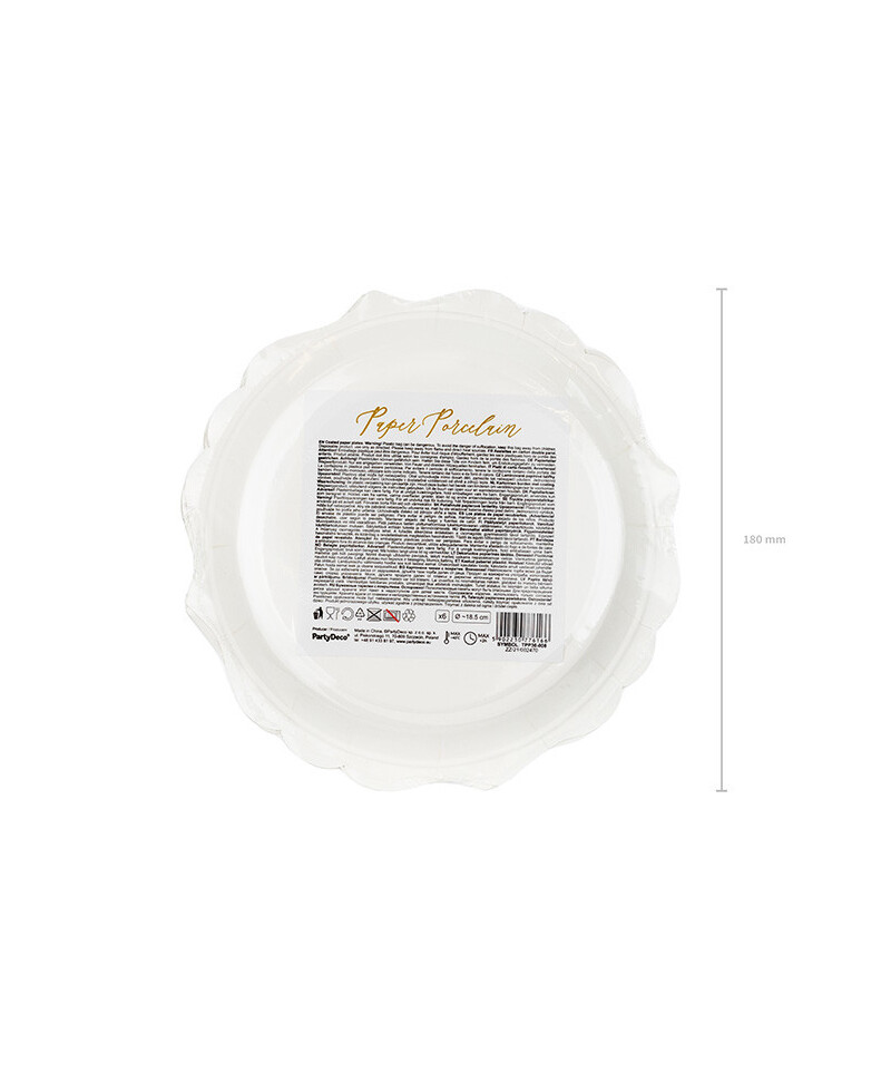Vendita di piatti per feste in carta d'oro Vendita di piatti per feste in carta d'oro