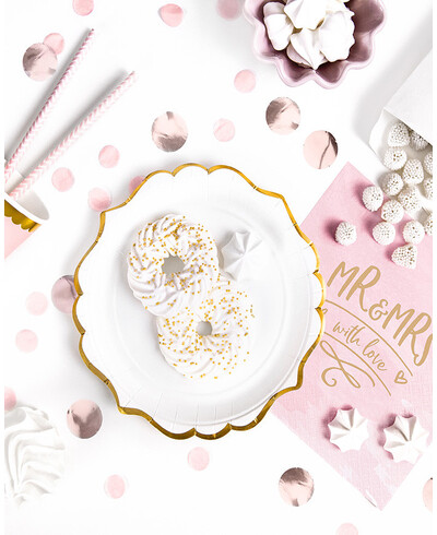 Gold Paper Plate