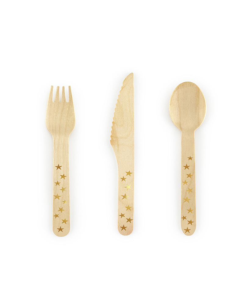 Gold Star Holzbesteck Gold Star Holzbesteck
