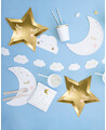 Cannuccia di carta originale con stelle dorate