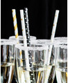 Party-Strohhalme aus Papier