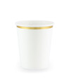 Pappbecher mit Goldrand