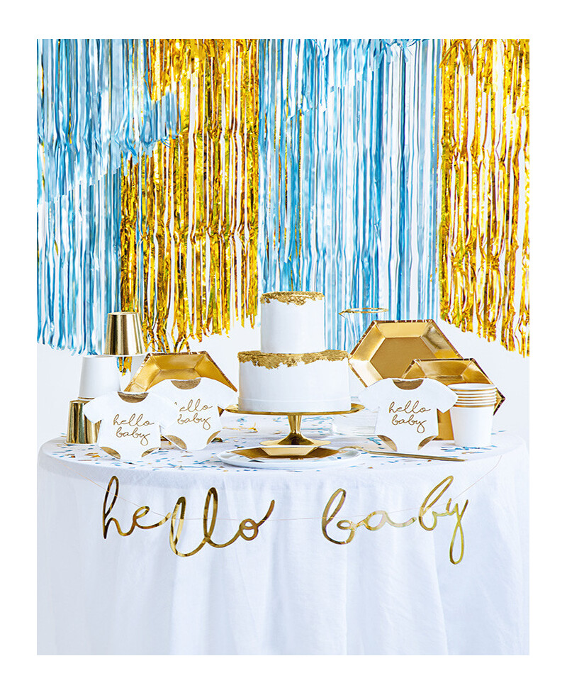 Gobelet en papier avec bord doré Gobelet en papier avec bord doré