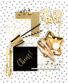 Tovagliolo di carta stella d'oro