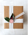 Dekoration für Geschenke personalisiertes Etikett mit Namen