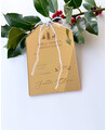 Etiqueta personalizada de Papai Noel