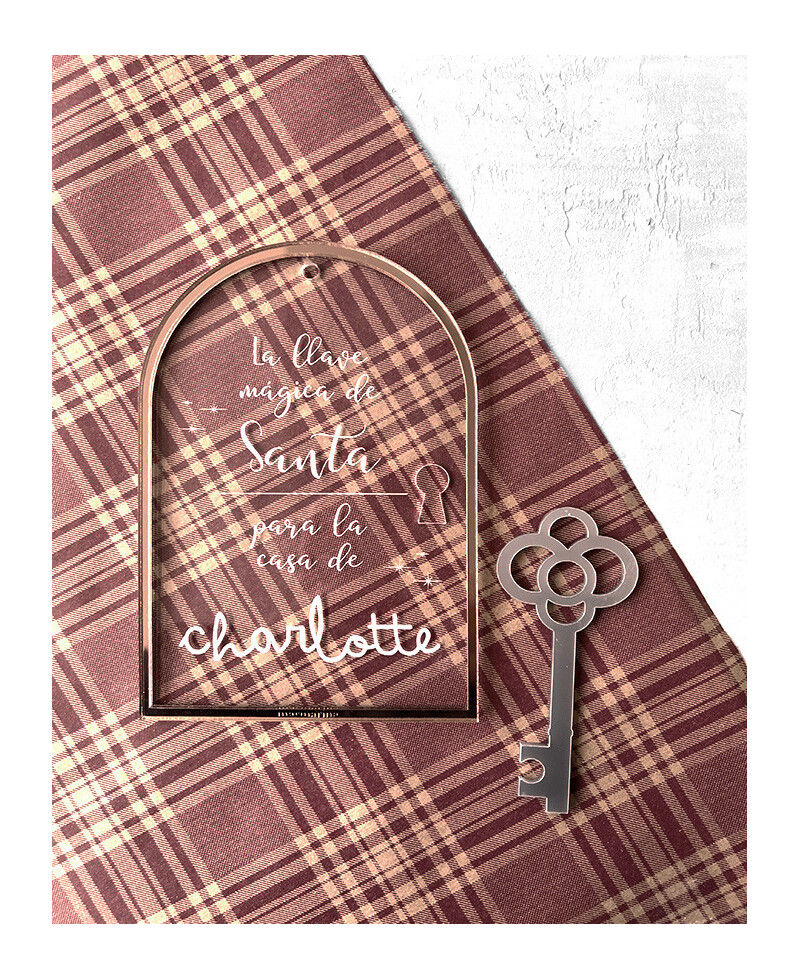 Weihnachtsdekoration Santa Claus Magic Key Weihnachtsdekoration Santa Claus Magic Key