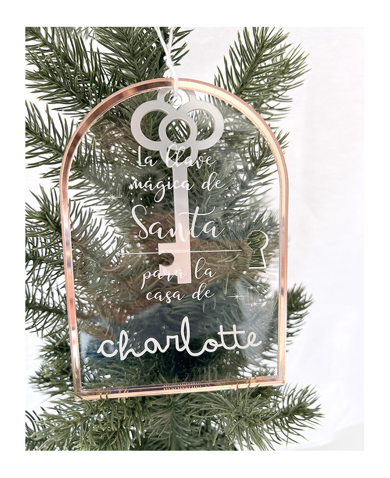 Personalized Santa Claus Magic Key Personalized Santa Claus Magic Key