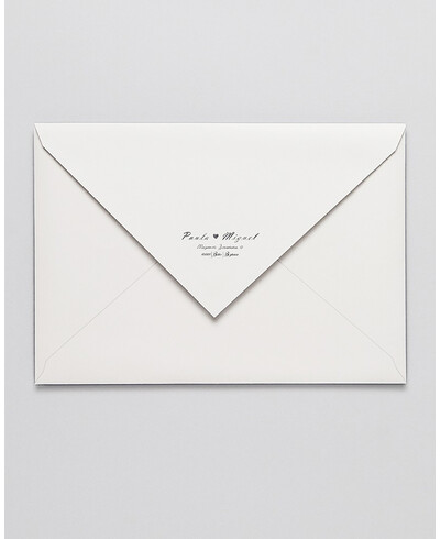 Romantic rubber stamp
