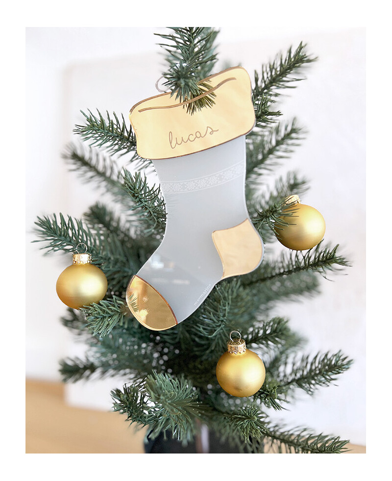 Christmas ornament personalized sock Christmas ornament personalized sock