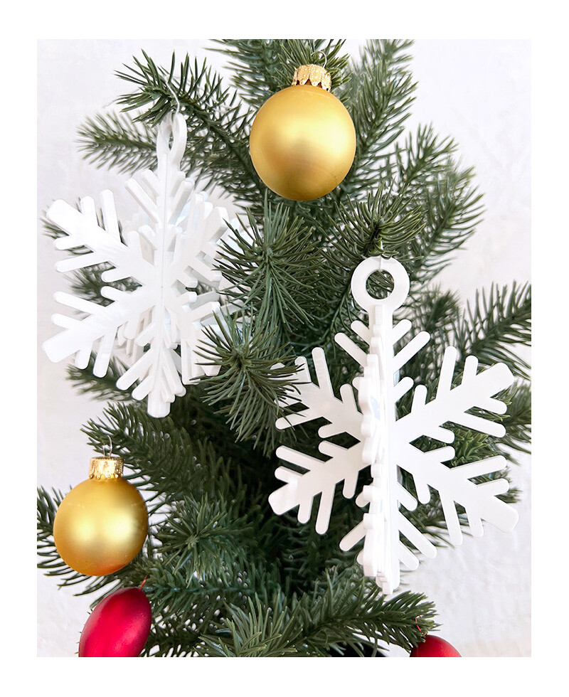 3d Schneeflocke Weihnachtskugel 3d Schneeflocke Weihnachtskugel