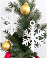 3d Schneeflocke Weihnachtskugel