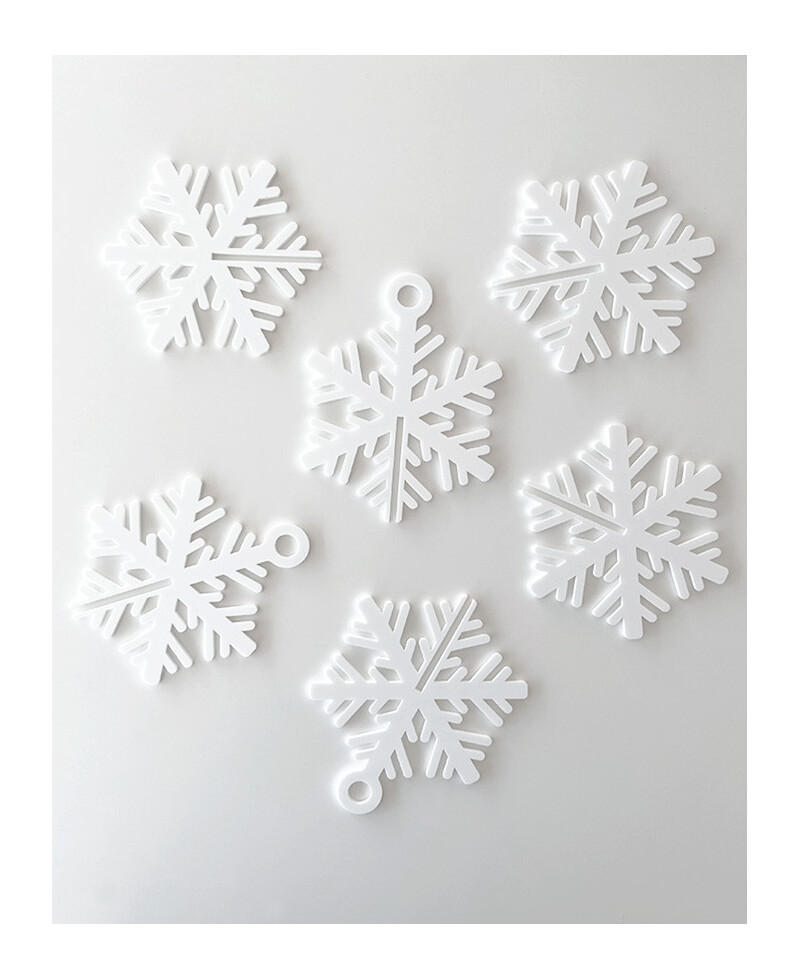 Weihnachtskugeln Schneeflocken Weihnachtskugeln Schneeflocken