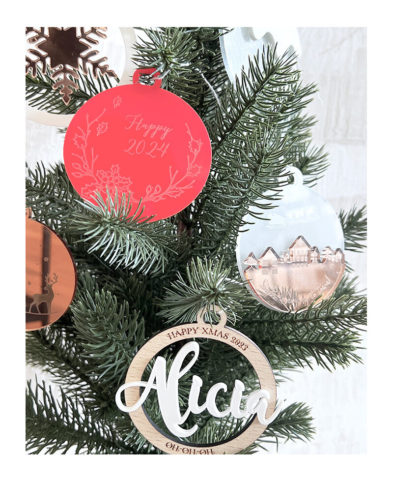 Bolas de árvore de Natal Bolas de árvore de Natal