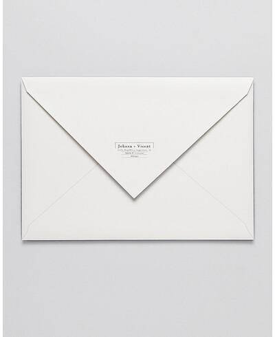 Carimbo de borracha Postal Frame