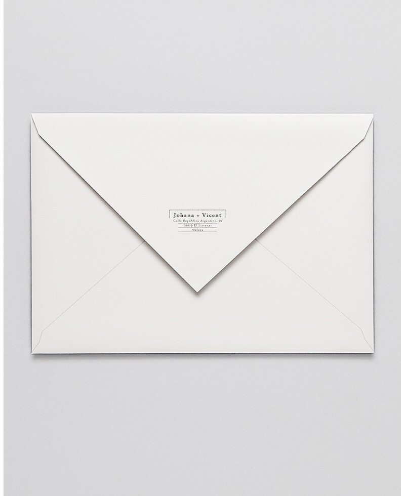 Carimbo de borracha Postal Frame