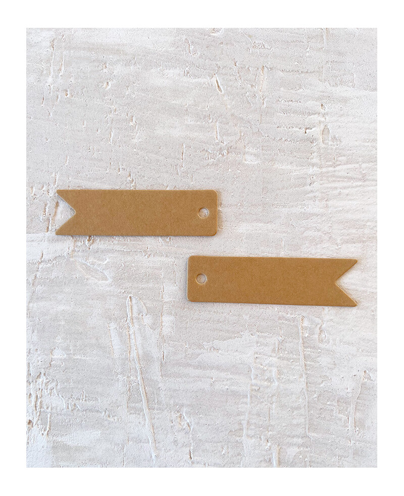 Thin kraft labels Thin kraft labels