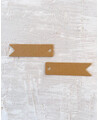 Thin kraft labels