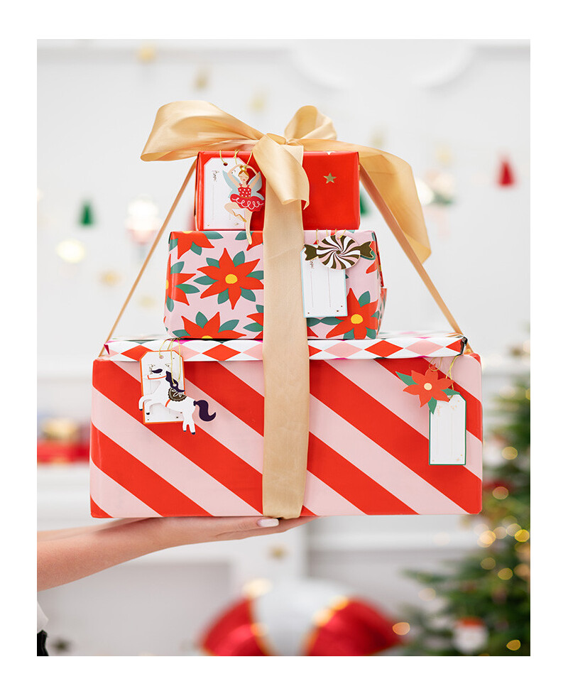Originelle Weihnachtsetiketten zum Verzieren von Geschenken Originelle Weihnachtsetiketten zum Verzieren von Geschenken