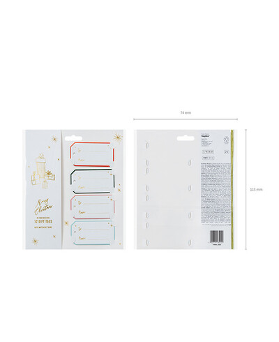 Etiquetas de colores para personalizar