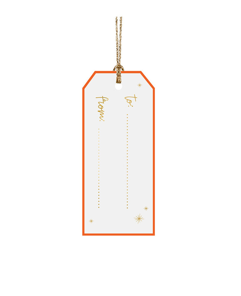 Coloured label to personalise details Coloured label to personalise details