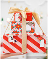 Farbige Etiketten zur Personalisierung von Geschenken