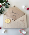 Buzón para entregar carta a Papá Noel