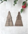 Sapin de Noël pour la décoration en bois