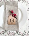 Puesto de mesa inicial personalizado