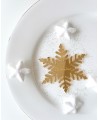 Segnaposto fiocco di neve personalizzato