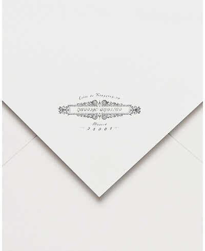 Stempel im Barockstil