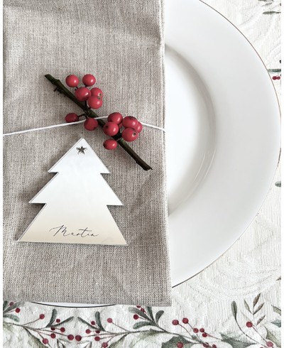Personalisierter Tannenbaum-Tischständer
