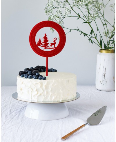 Cake Toppers Joyeux Noël