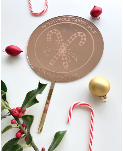 Cake Toppers Candy Canes