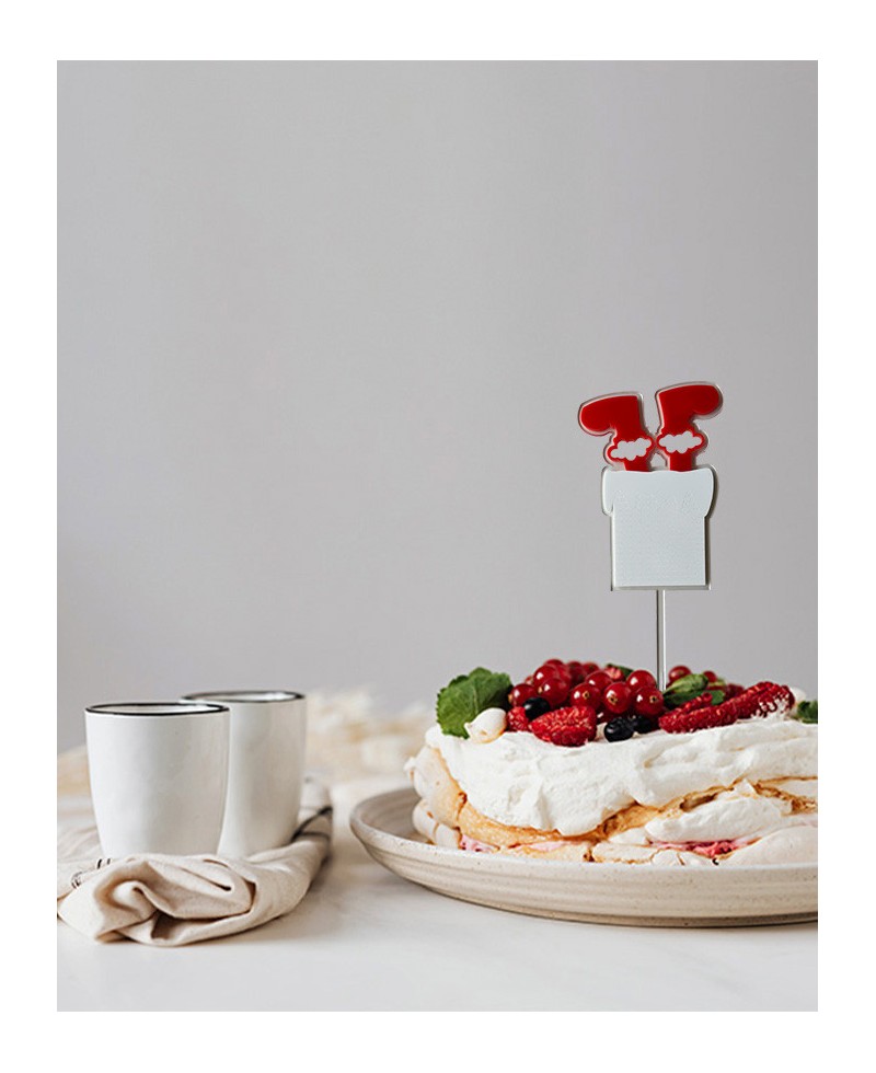 Topo de bolo de lareira de Natal Topo de bolo de lareira de Natal
