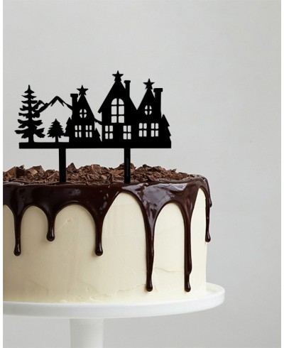 Gâteau de village de Noël
