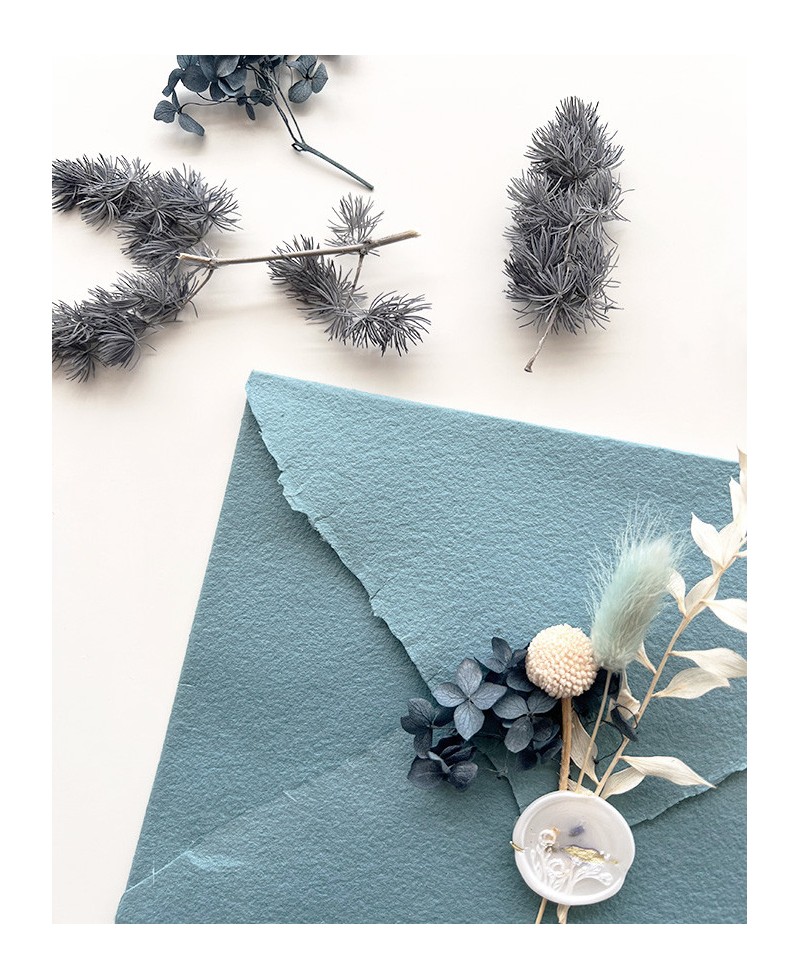 Sélection de fleurs bleutées pour décorer les tampons Sélection de fleurs bleutées pour décorer les tampons