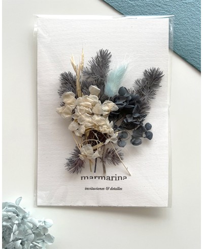 Conjunto de decoração de corpetes azulados