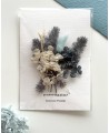 Ensemble de décor de corsages bleutés