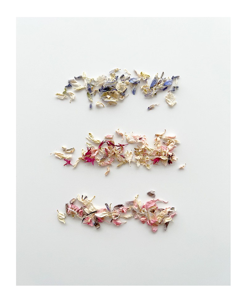 Cores de flores esmagadas para uso de decoração de artigos de papelaria Cores de flores esmagadas para uso de decoração de artigos de papelaria