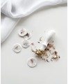 Pétalas secas para decorar selos de cera de vedação